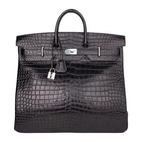 hermes hac 50 crocodile money bag|Hermes hac a dos.